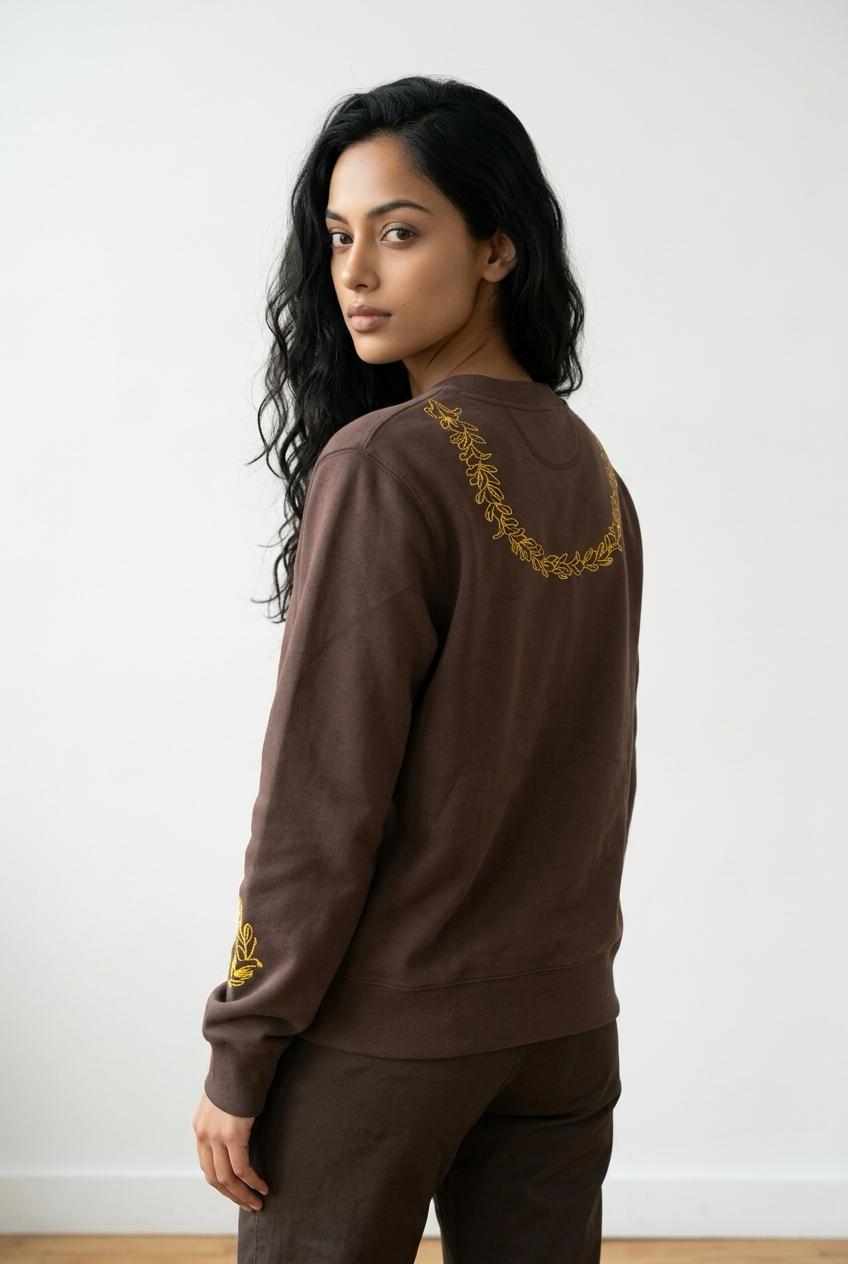 Chocolate Ginger Lei Hoodie
