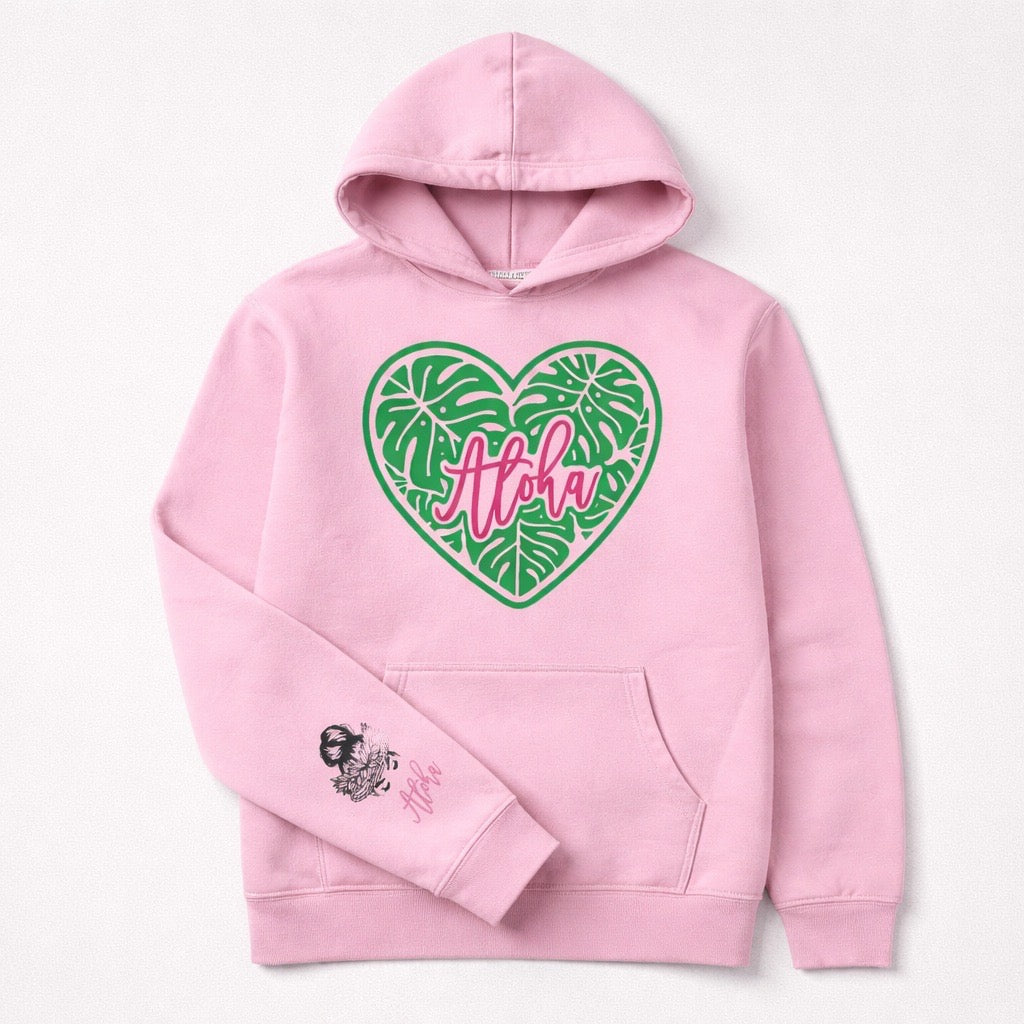 Aloha Pink Hoodie